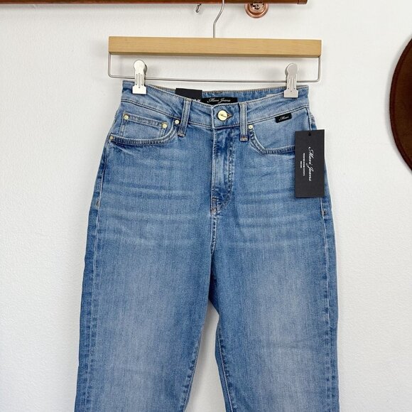 Mavi STAR Iconic High-Rise Mom Jeans NWT 25 - Picture 3 of 3